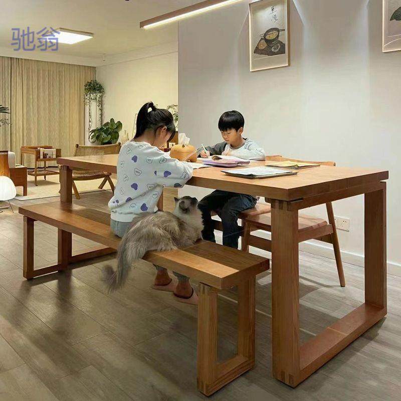 7TA莫比恩实木餐桌家用客厅小户型长方形白蜡木书桌工作,电子元器件市场,其它元器件,淘宝优惠券,粉丝福利购,淘宝优惠卷