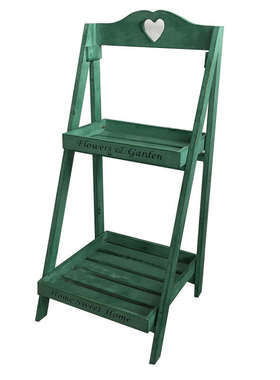 田园花架子阳台装饰客厅落地式萝多层置物架花盆绿室内架肉多实木