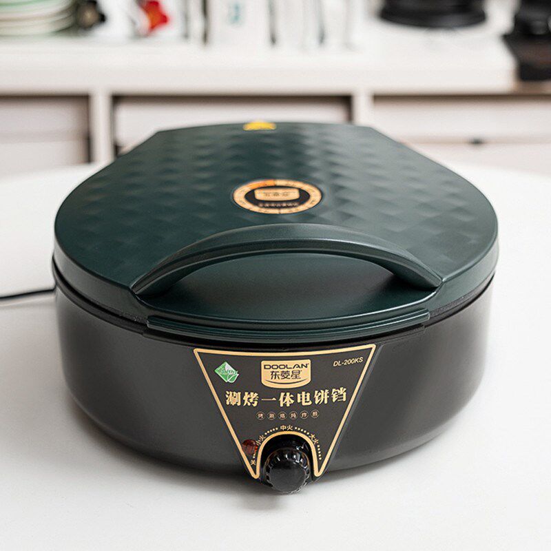 多功能家用电饼铛烤饼机新款双面加热煎饼机烙饼锅电饼档加深加大