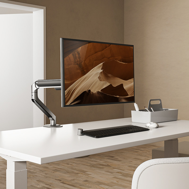 显示器支架 引力架 电脑支架臂机械臂升降桌面免打孔旋转底座E350