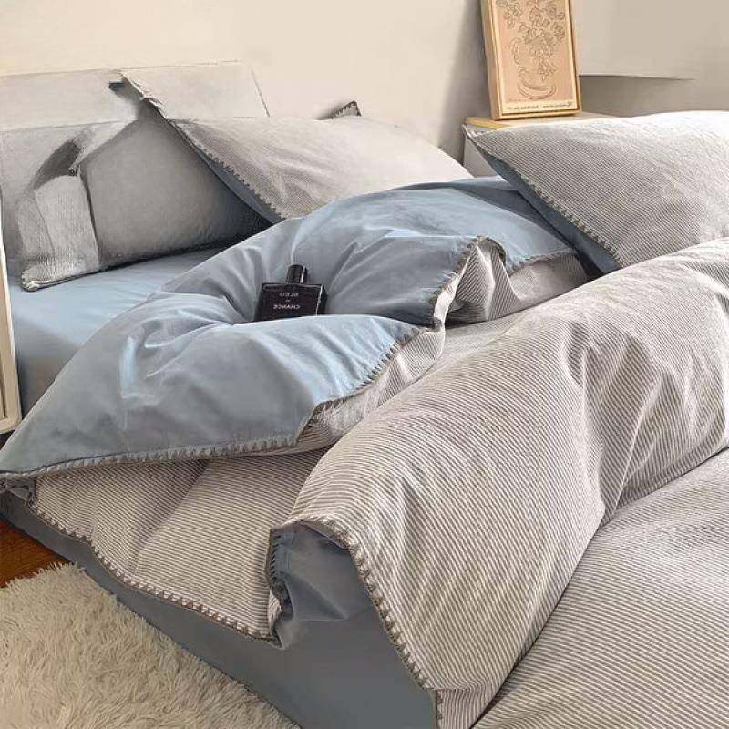 全棉床上全棉四件套纯棉2025新款被套床单宿舍被罩三件套床品,鲜花速递/花卉仿真/绿植园艺,割草机/草坪机,淘宝优惠券,粉丝福利购,淘宝优惠卷