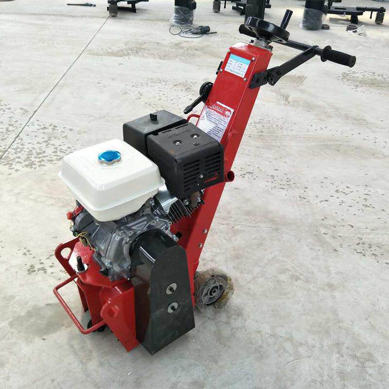 手扶式铣刨机铣刨混凝土路面养护250型汽油机大马力外接吸尘器