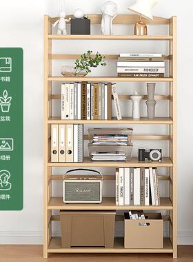 家全用实木落地移动书童架置物收纳学生儿书柜多层220328办公储物