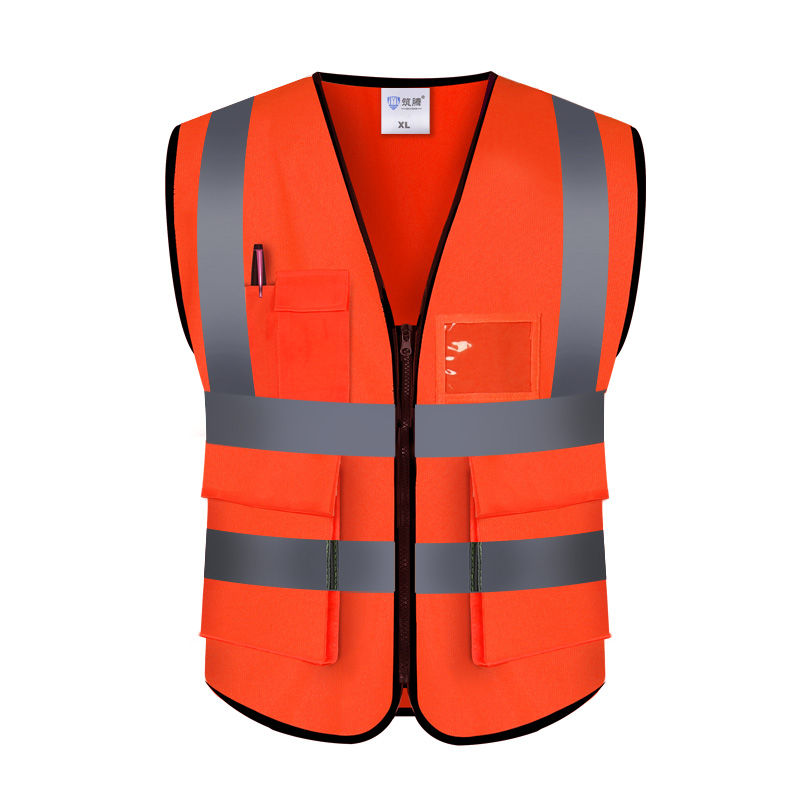 反光背心马甲建筑工程反光衣安全衣环卫工人安全衣服外卖骑行外套