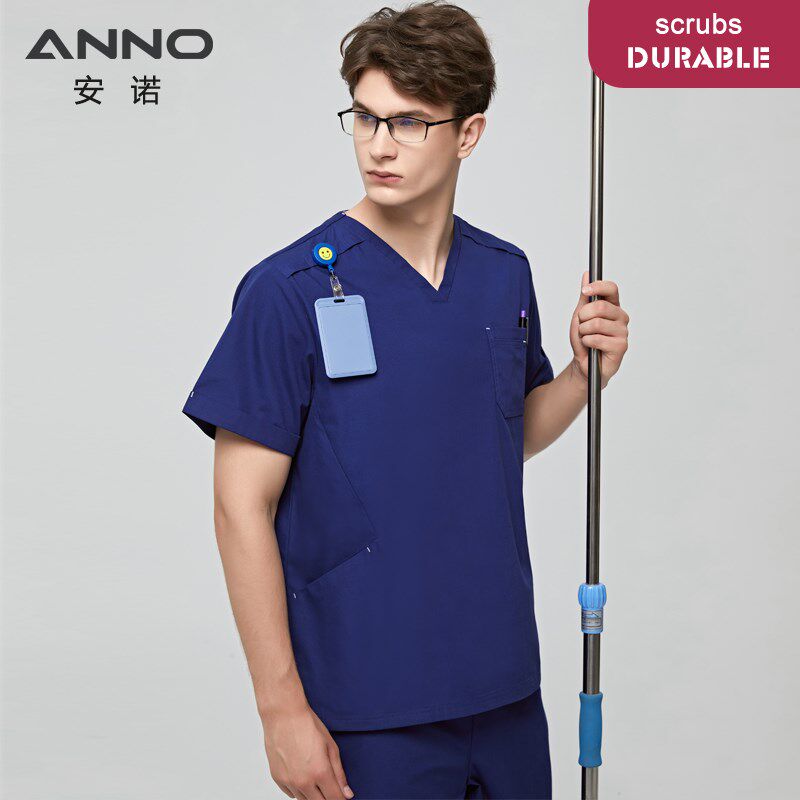 安诺2024夏季新款手术服手术室洗手衣透气男女手术衣医生服护士服