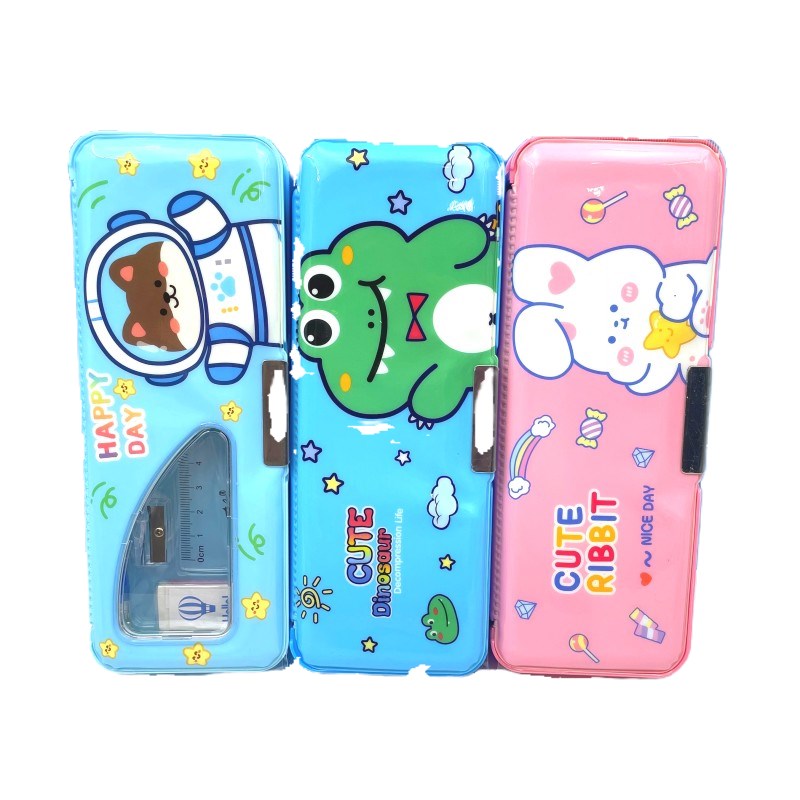 多功能文具盒儿童铅笔盒学生用创意网红笔袋三年级男生笔盒收纳