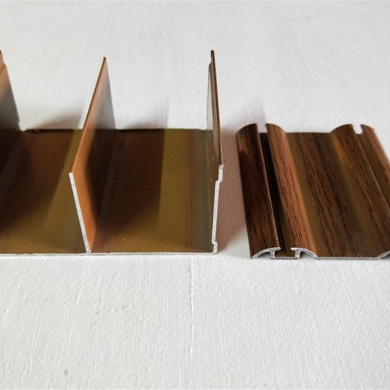 钛合金衣柜移门双轨道/推拉门导轨/免开槽加厚上下滑轨/柜子跑道