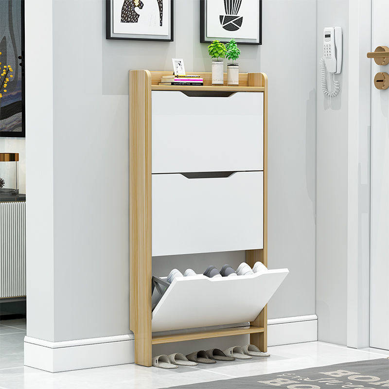 超薄鞋柜15cm鞋架家用门口极窄薄款鞋柜小户型经济型大容量15公分