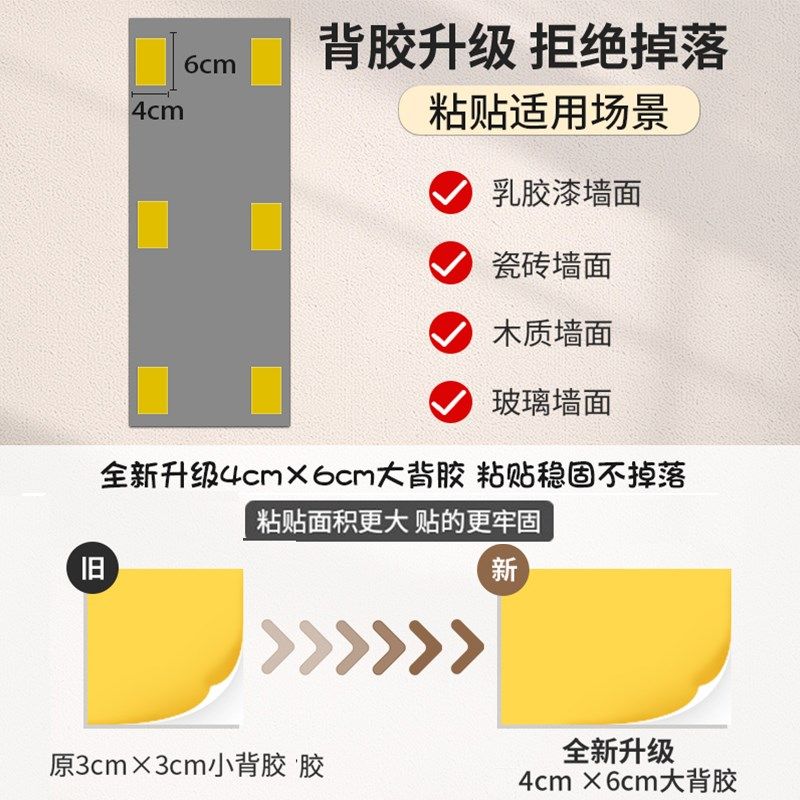 亚克力软镜子贴墙自粘全身穿衣镜可爱女生卧室贴衣柜门服装试衣镜,住宅家具,穿衣镜,淘宝优惠券,粉丝福利购,淘宝优惠卷