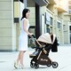 轻便婴儿推车0一3岁可坐躺避震折叠高景观新生儿宝宝双向四轮推车