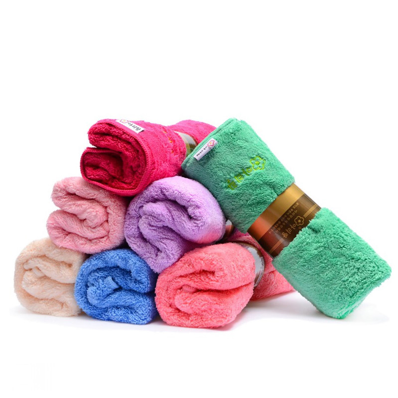 韩国 珊瑚绒毛巾柔软不掉毛加厚吸水性强干发擦手洗脸清洁,居家布艺,毛巾/面巾,淘宝优惠券,粉丝福利购,淘宝优惠卷