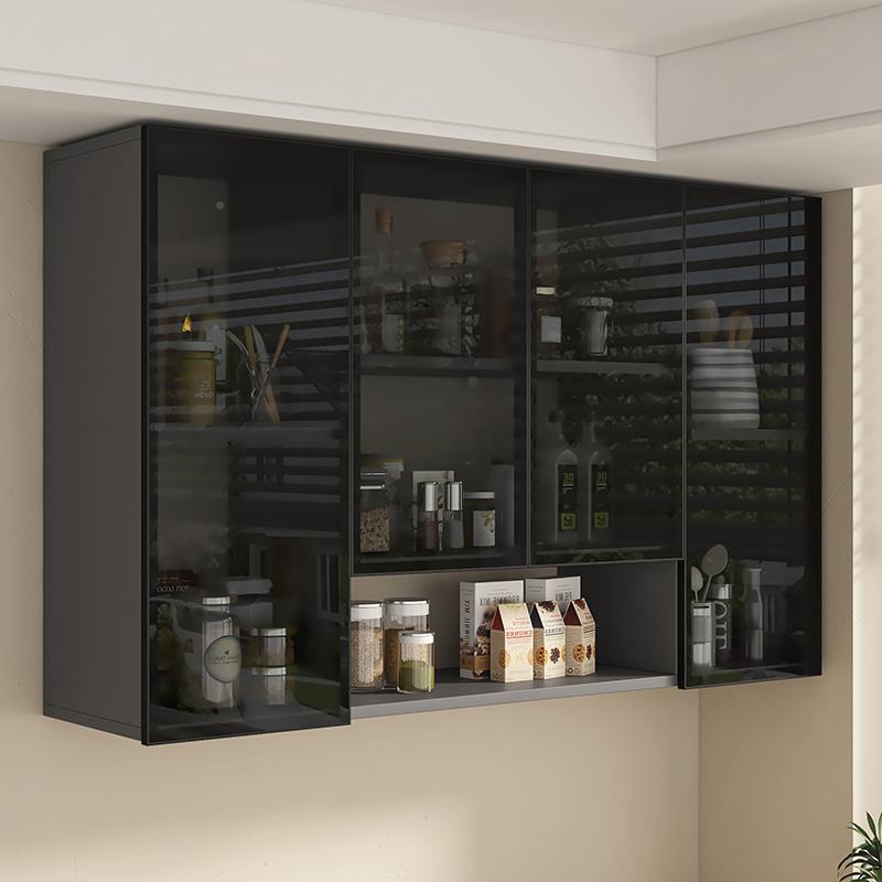 厨房柜吊柜储墙壁柜墙上物橱柜阳台生8-4浴室卫间壁挂式置物柜收