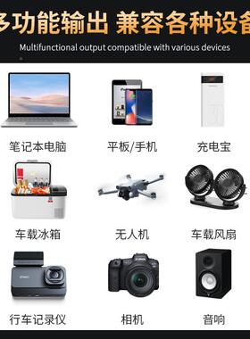 车载逆变转换器车载逆变12v2v转2204伏货车用多功源能大功率电变V