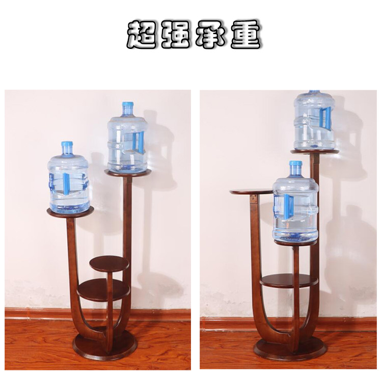 实木花架室内客厅落地中式欧式置物架多层木质吊兰花萝盆景绿架