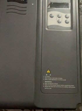 拆机汇川+伺服驱动器+IS550AT017I-108实物