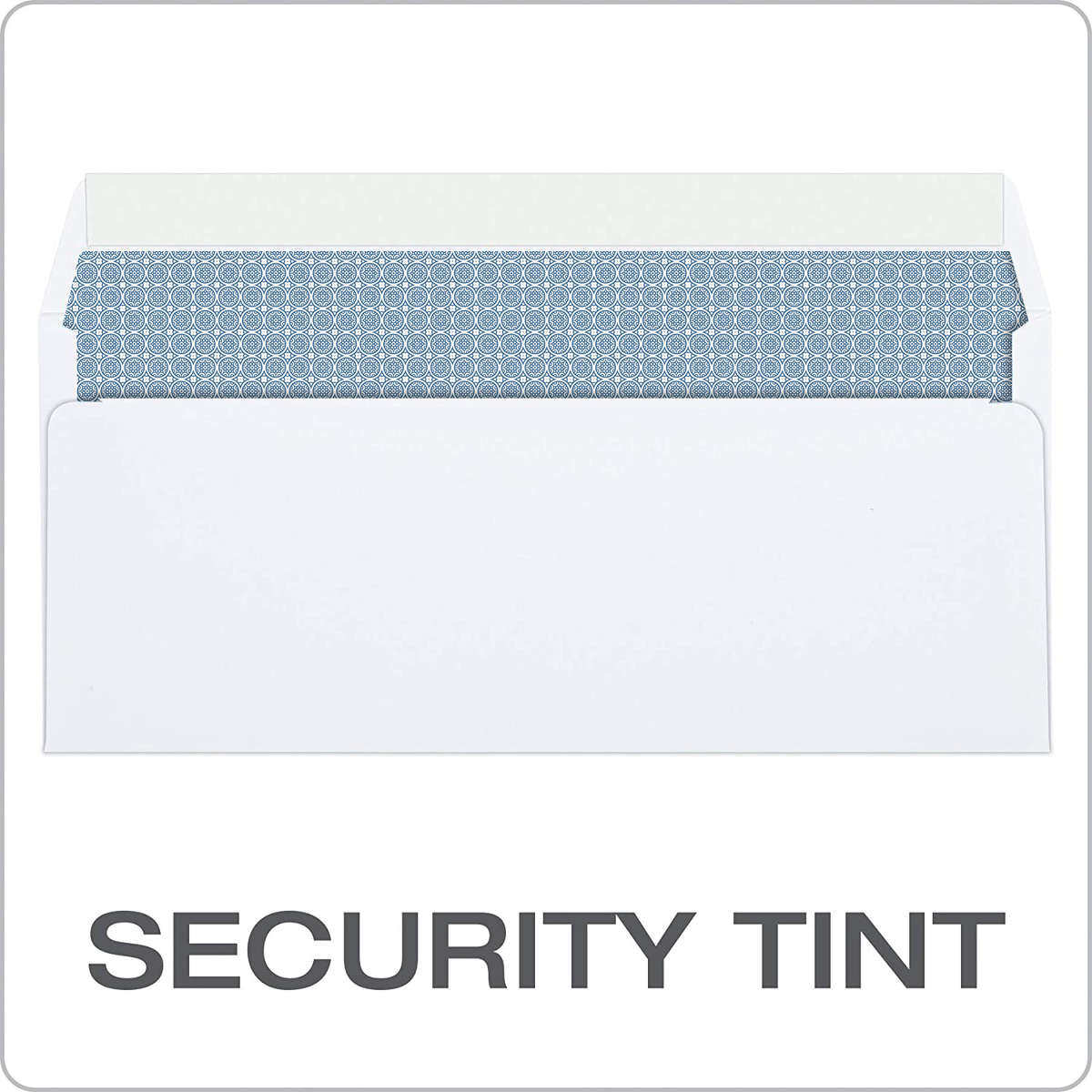 西式自粘式信封空白上字无不干胶字封口140克白色双面自封加厚无