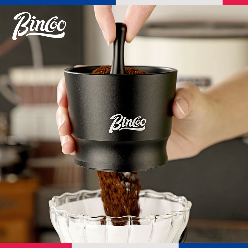Bincoo咖啡接粉杯通用粉碗布粉器接粉器意式咖啡机专用咖啡工具