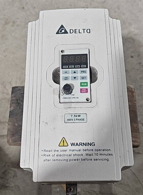 台达变频器VFD075M43A 380V 7.5KW 有