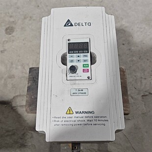 台达变频器VFD075M43A 380V 7.5KW 有