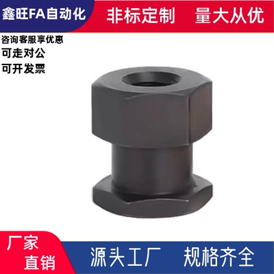 FJG气缸浮动接头六角内螺纹FJR3/5/6/8/10/12/14/16-0.8/1.25/1.5
