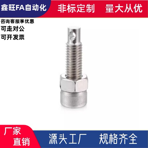 内六角拉伸弹簧支柱FFJ11-M4M5M6M8M10M12-L15L20L25L30L35L40L60