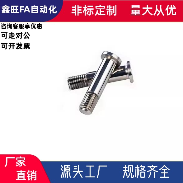 轴承止动销固定销制动销BKT02/BGPM外螺纹同径形钢无电解镀镍