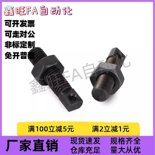 拉伸弹簧支柱 带扁方全牙型 标准型FFE01-M12-L45L55L65 厂家直销