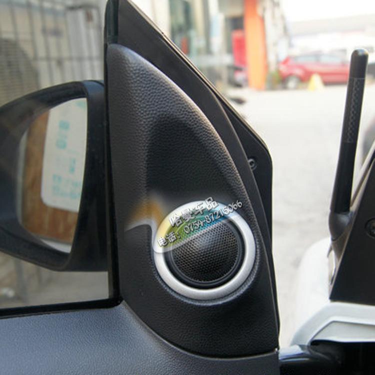 汽车音响改装 柱 门板喇叭 尾箱工艺装饰皮革 仪表 内饰车门翻新