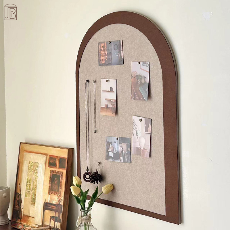 毛毡墙贴软木板照片墙背景板展示板免打孔图案墙面装饰留言板不伤