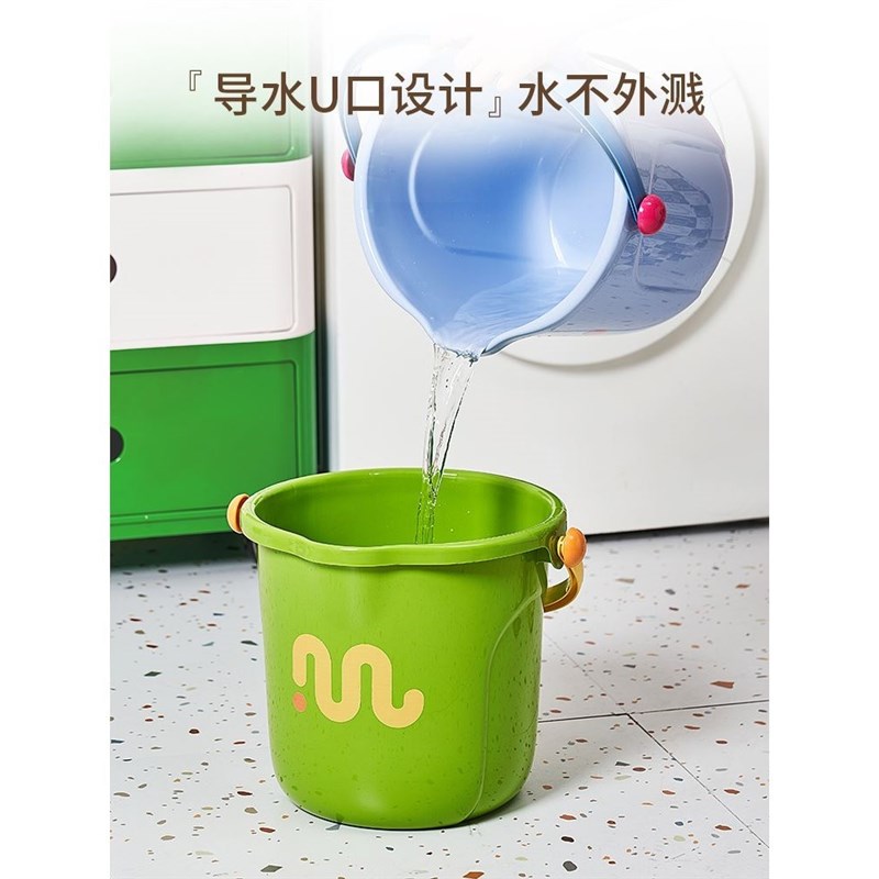 塑料水桶储水桶手提小桶学生宿舍用洗澡桶加厚洗涤浇花洗衣桶家用