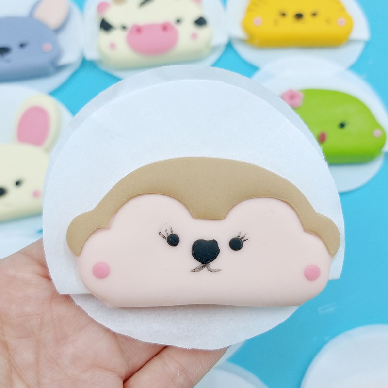 生肖荷叶夹馒头模具小号热狗夹卡通面试磨具简单动物夹肉夹馍具