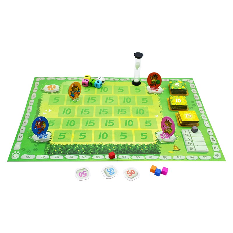 眼和脑主动思考四则短时多次运算决策权衡儿童益智桌游