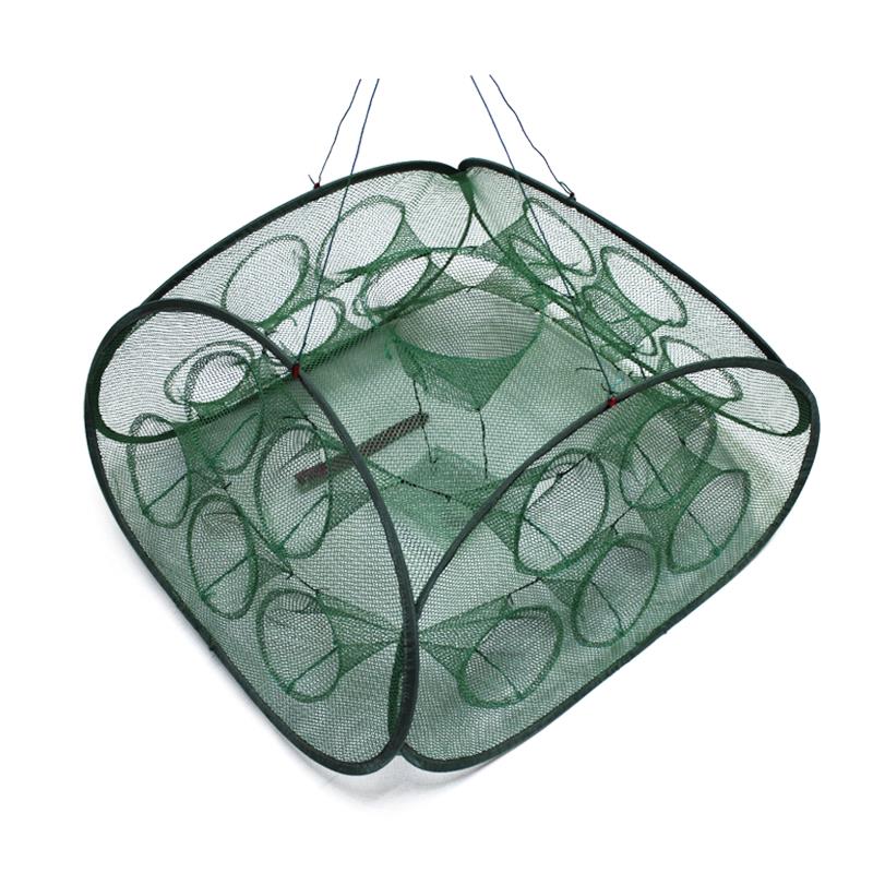 渔具小鱼网折叠捕鱼笼虾笼捕虾网龙虾篓抓鱼工具笼子网兜网笼