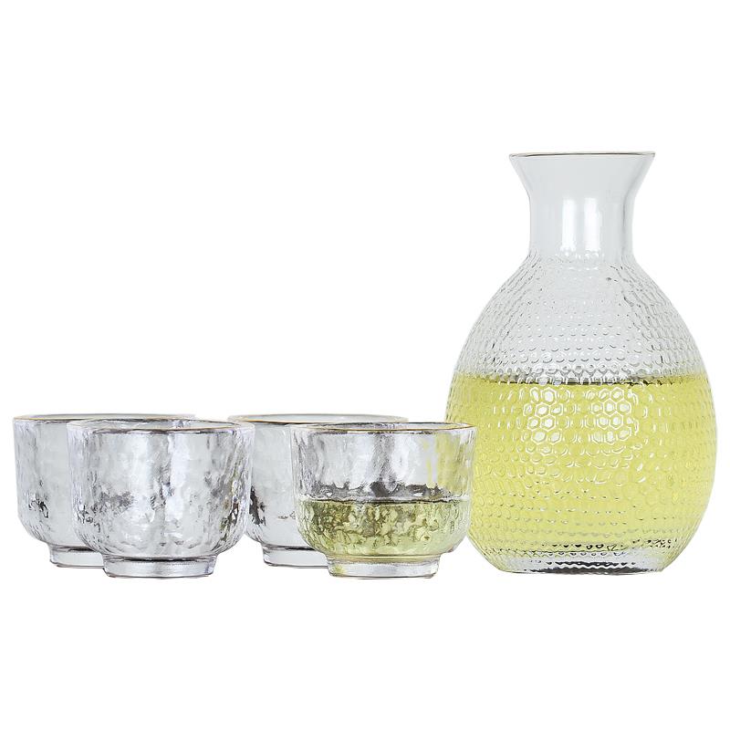 温酒壶家用烫酒黄酒温酒器装热酒器清酒酒具酒盅玻璃果酒杯子