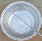 大铝盆纯铝锅脸盆加厚手工铸铝特大家用洗衣盆熬胡辣汤盐焗鹌鹑蛋