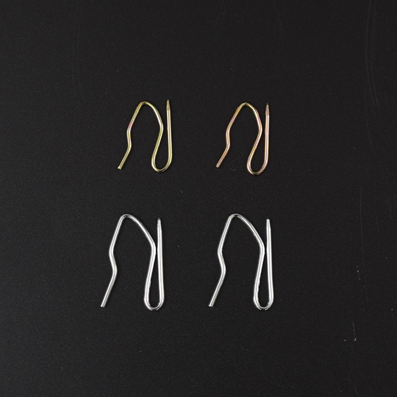 货源 大小S尖钩单钩 整盒窗帘配件窗帘挂钩布带轨道滑轮钩子