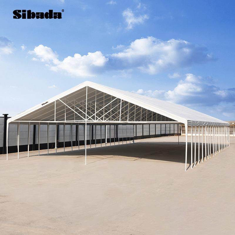 露营派对帐篷10×20米大型欧式帐篷摊位摆摊广告展览遮阳宴会篷房