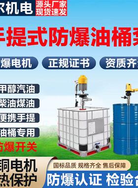 SB-3-1不锈钢高速防爆油桶泵SB-4/6/8隔爆型电动抽油泵化工抽液泵