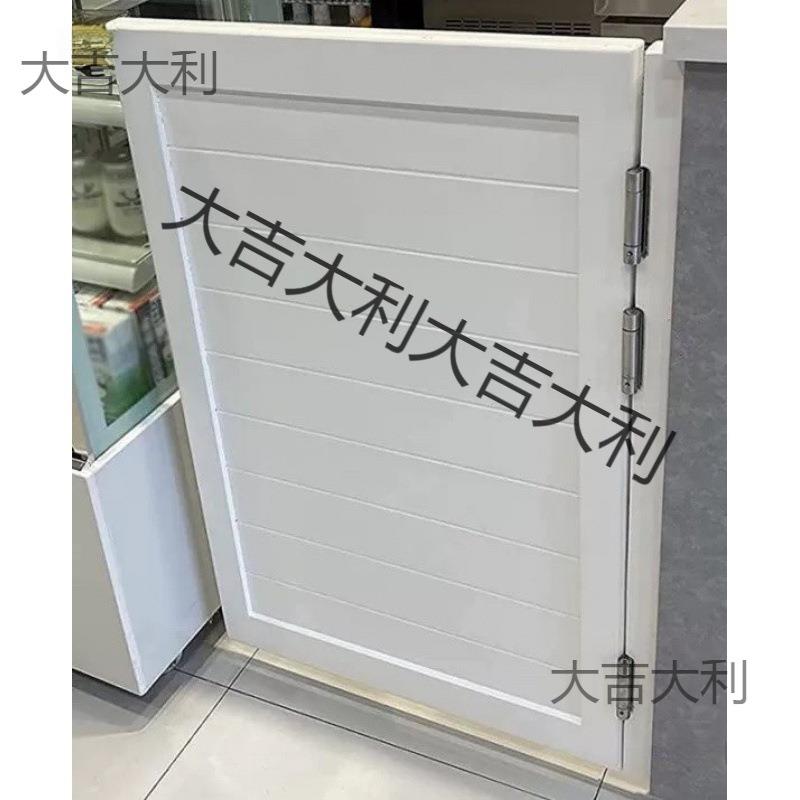 半腰门对开实木单扇半腰门酒吧卫生间门吧台门牛仔木门庭院花园