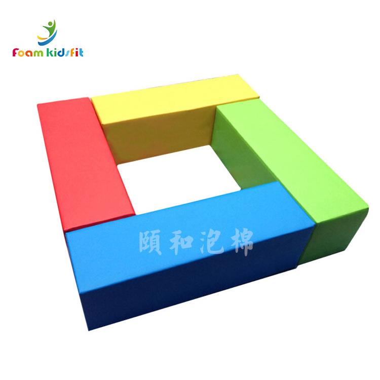 软体方体柱 软凳长条凳 亲子感统体适能教具幼儿园 跆拳道 用品