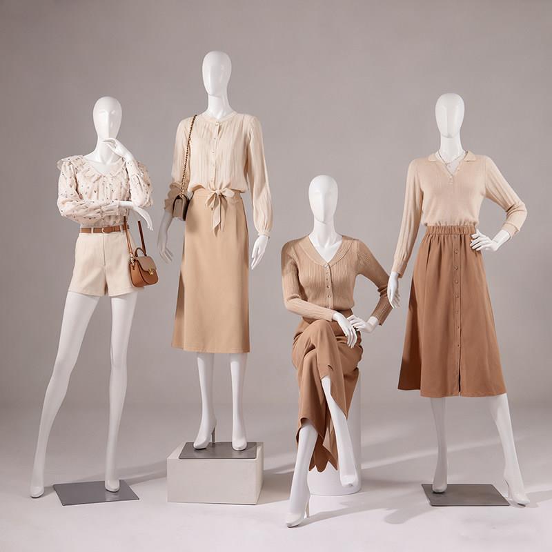 服装店模特女全身橱窗展示人偶女装内衣婚纱假人体女座模特展示架