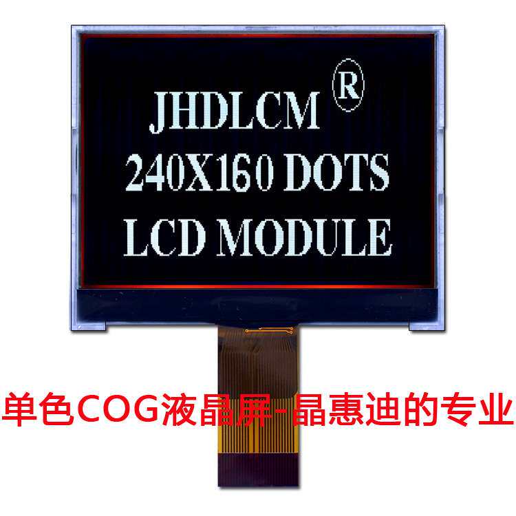 240160/LCD/点阵/液晶/显示/屏/黑膜/负显/2.5寸/COG/FSTN/LCM