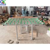 台式 小型单头直线磨边机 中控玻璃粗磨圆边机 门窗直线鸭嘴倒棱机