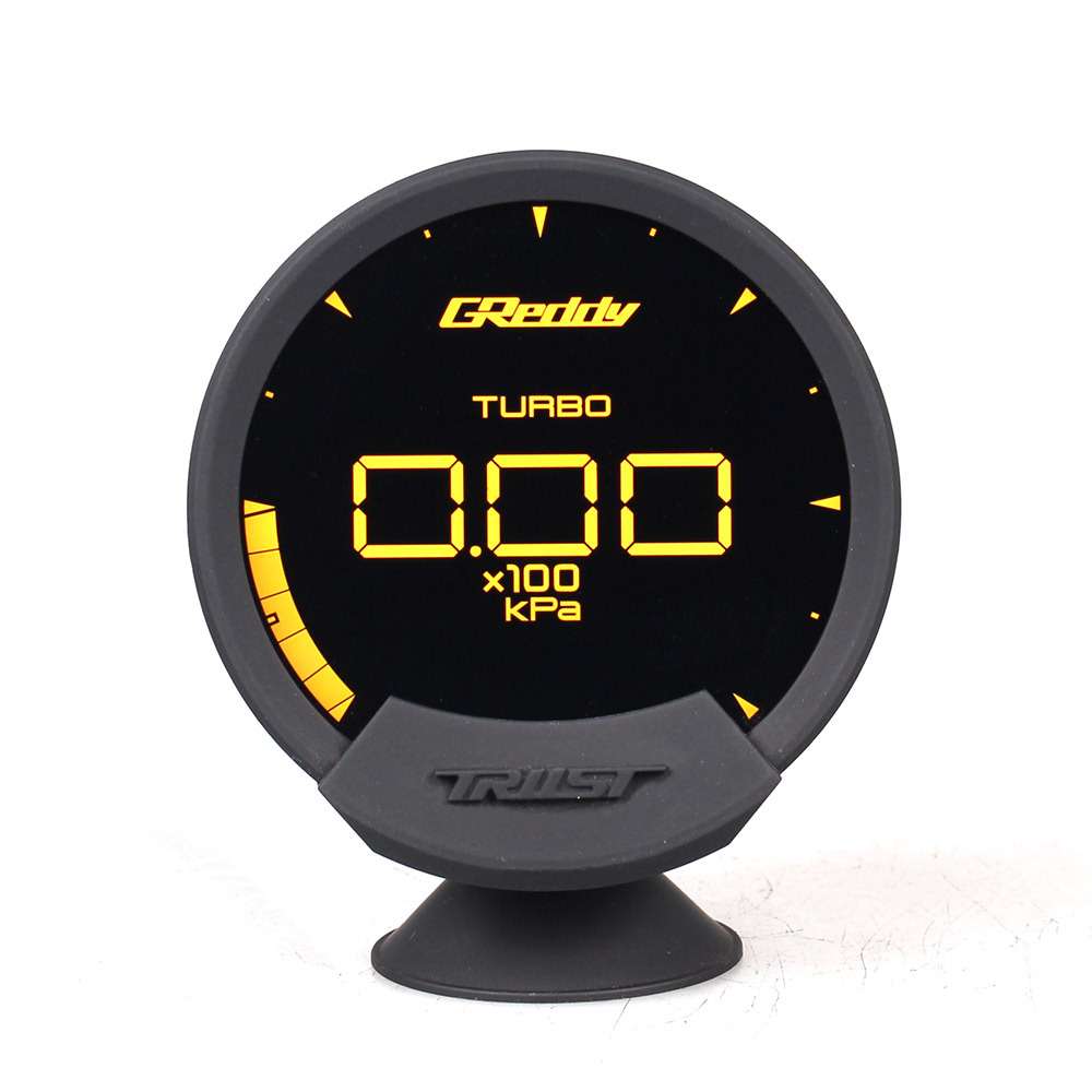 greddi天狼星sirius汽车改装仪表多功能OBD2液晶显示器水温涡轮表图片