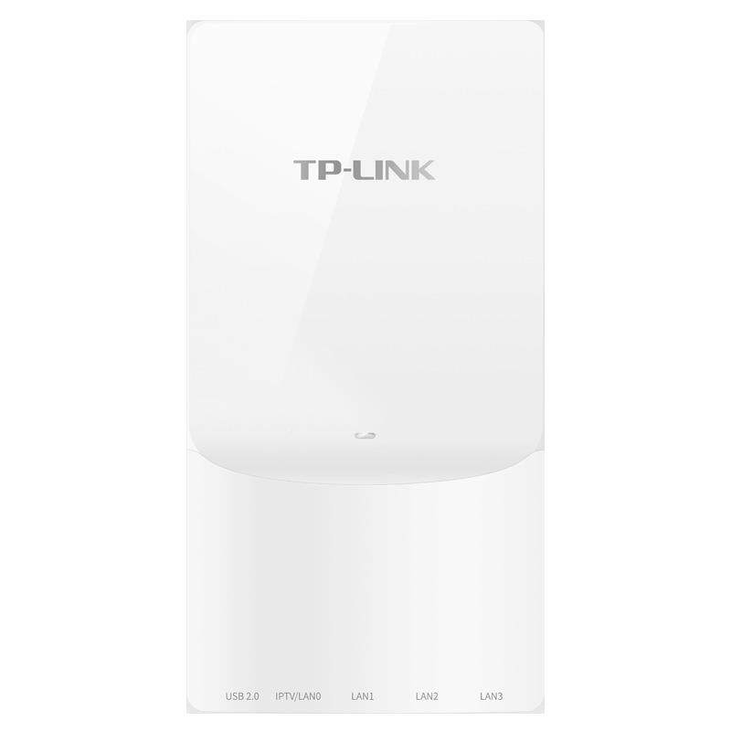 TP-LINK 千兆双频716面板式无线AP 8型暗装1900M入安墙6PoE路由盒