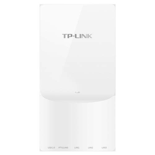 TP-LINK 千兆双频716面板式无线AP 8型暗装1900M入安墙6PoE路由盒