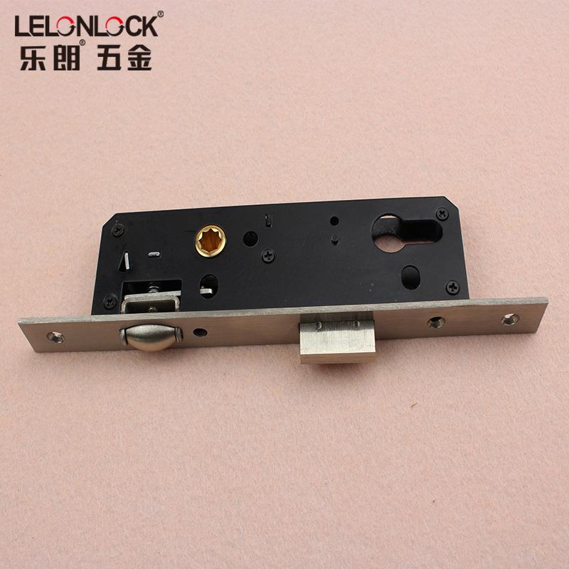 不锈钢3585孔距碰珠锁体 防风机械锁分体锁锁体出口东南亚锁配件