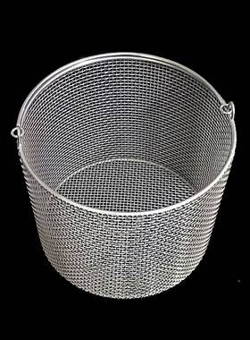 304不钢清洗消毒锈手过滤网筒平纹织冲孔过滤器YBA材提圆编柱过滤