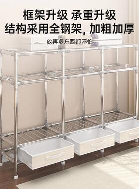 简易衣家VRK用室出全租房布衣柜加粗钢架带抽屉小户型经济柜型卧