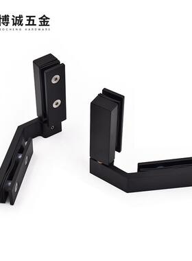 304精铸锈钢L型转轴90度转180304精铸度静音阻尼哑轴黑现代浴室五